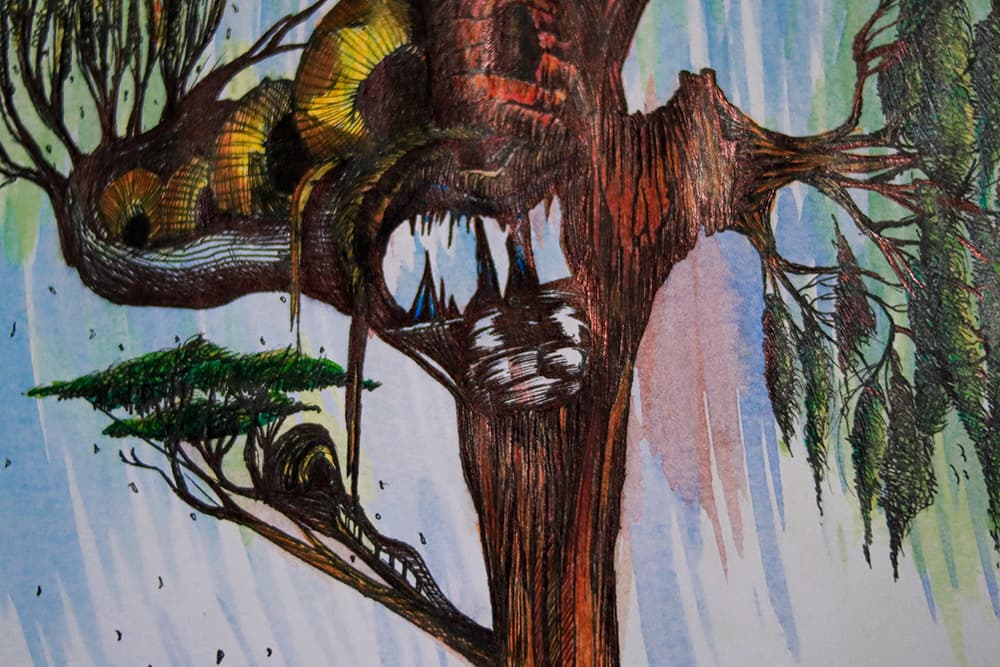 Proceso creativo - Técnica Mixta